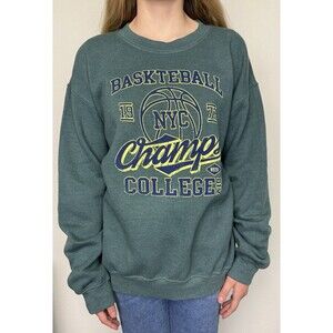 Urban Outfitters Golden Hour M/L 1973 NYC Basketball Champs Sweatshirt NWT